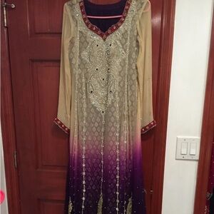 Purple Pakistani Suit